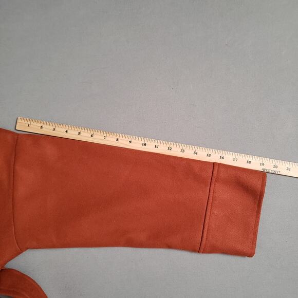 CHUU Coat in Camel Size Small Belted Trench‎ Fleece Winter Coat Made in Korea - Picture 5 of 11